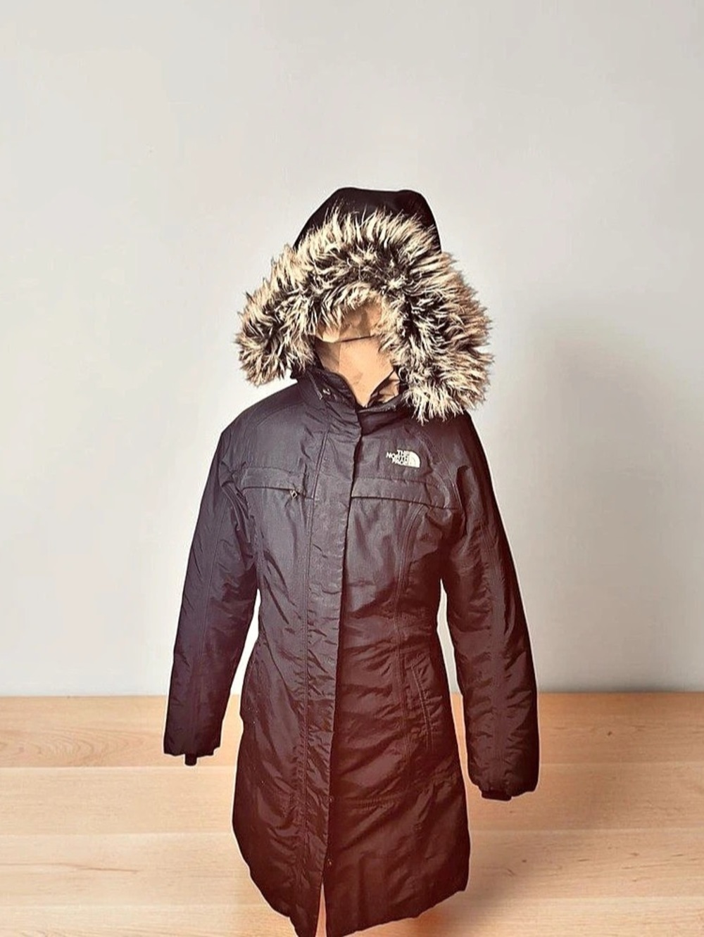 The North Face Women'Small Arctic Parka Black Parka Small